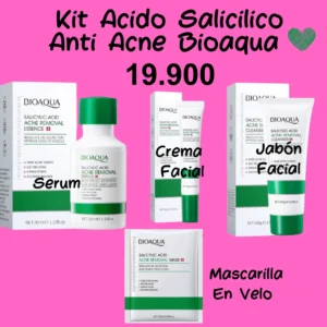 Kit Anti Acné Acido Salicilico Bioaqua-BQ001