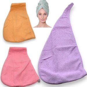Toalla de Cabello COLORES SURTIDOS-A363