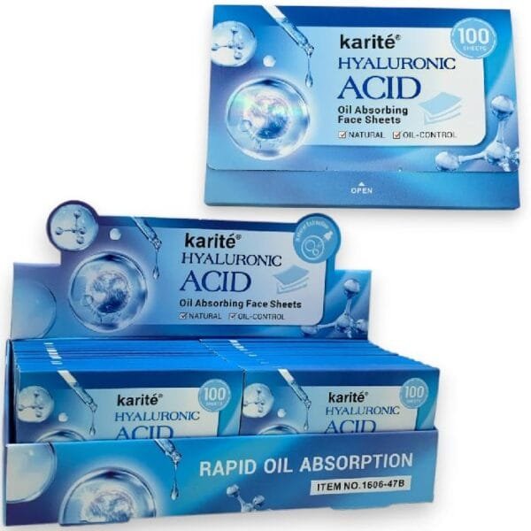 Papel Absorbente Quita Grasa de Acido Hialuronico-647B