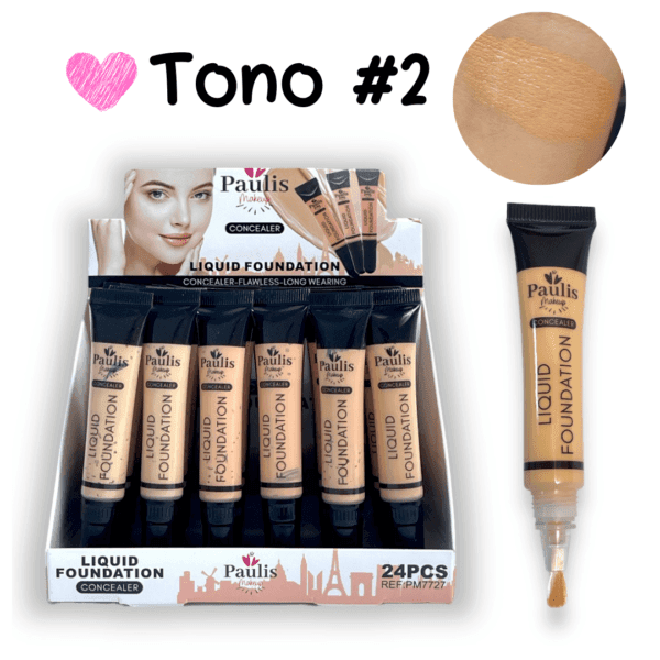 Corrector de ojeras Paulis (TONO#2)-347A