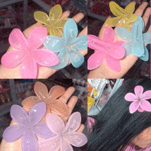 Clip Hawaiano Grande COLORES SURTIDOS-8003