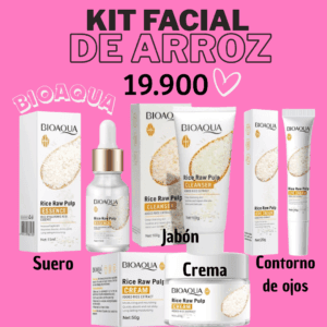 Kit Facial De Arroz Bioaqua-B001