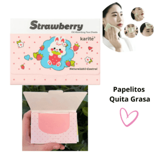 Papelitos quita grasa de Fresa-647B